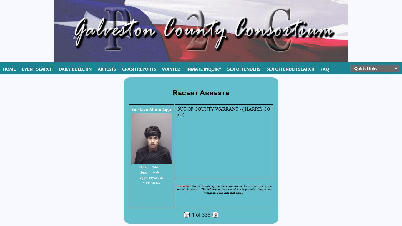 Galveston County Sheriff's Office P2C